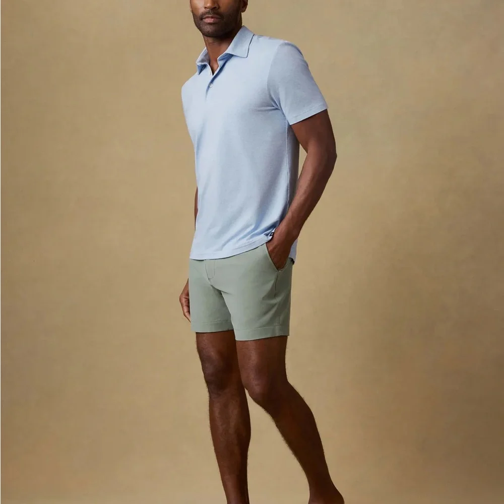 Faherty All Day Shorts, Trail Olive